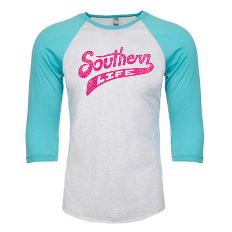 Southern Life Baseball Tee