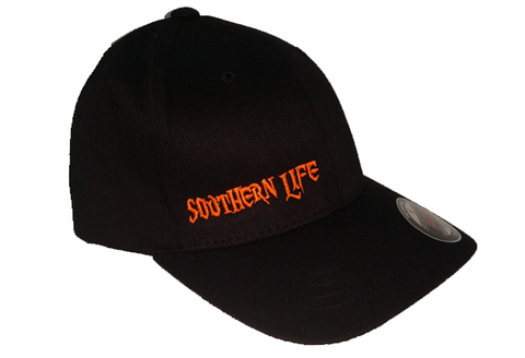 Black & Pink Southern Life Snap Back Hat