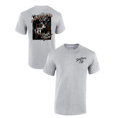 Grey Major League Hog Hunter Logo Shirt