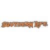 Orange & Black Southern Life Decal - Southern Life Apparel