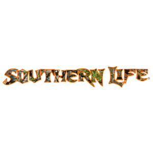 10" Orange Southern Life Decal