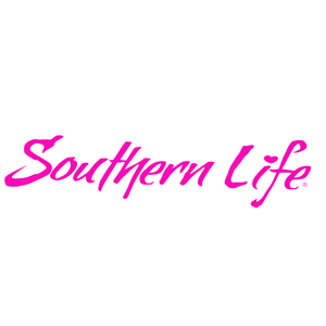 24" White Southern Life Decal