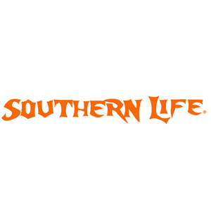 40" White Southern Life Decal