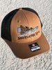 Southern Life Airboat Trucker Hat – Brown & Black