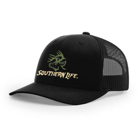 Green SL Logo Snap Back Hat