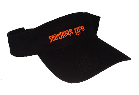 Orange & Black Southern Life Snap Back Hat