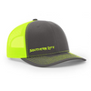 Grey & Green Southern Life Snapback - Southern Life Apparel