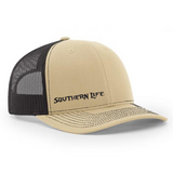 Khaki Southern Life Snap Back Hat - Southern Life Apparel