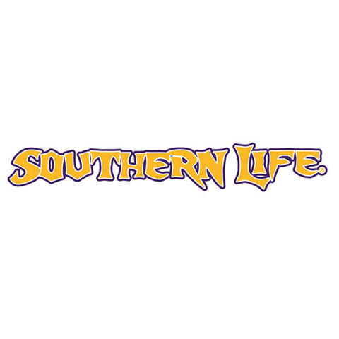 24" Orange Southern Life Decal
