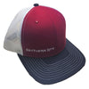 Red & Black Southern Life Snap Back Hat - Southern Life Apparel